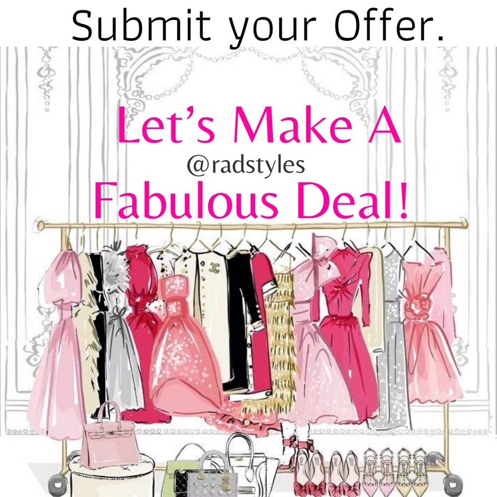 I accept offers. I’m ready to sell sell sell!